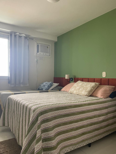 Bedroom 1, FLAT frente Mar Green Diamond, Vila Velha