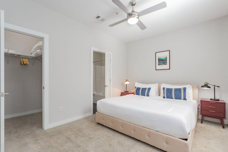 Bedroom 4, CozySuites Music Row Spacious 2BR in Nashville! 25, Davidson