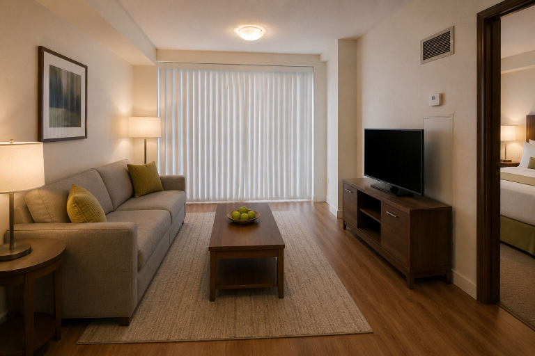Living area 2, Toronto Aster Suites, Toronto