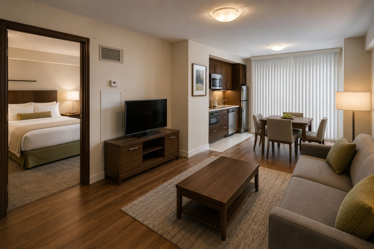 Living area 4, Toronto Aster Suites, Toronto