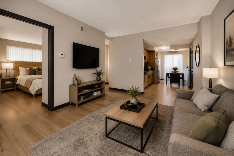 Living area 3, Lumora Hotel, Toronto