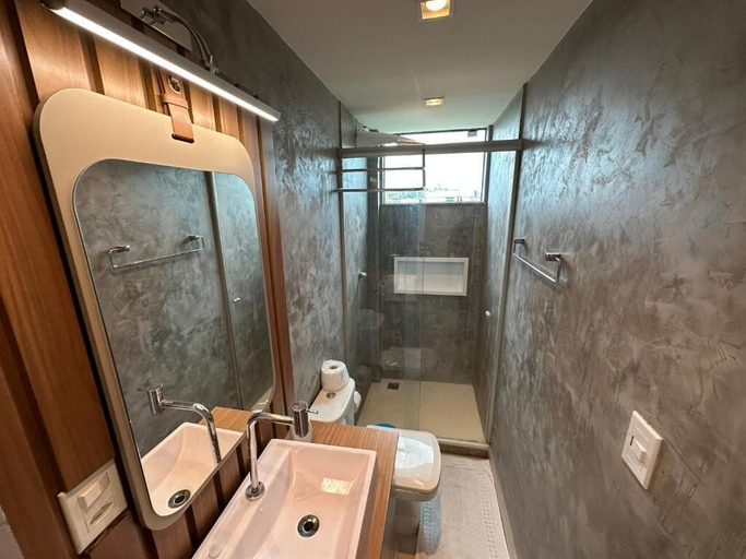 Bathroom, Pousada Requinte da Serra, Miguel Pereira