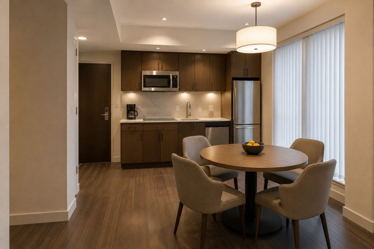 Dining, Ember Court Hotel, Toronto