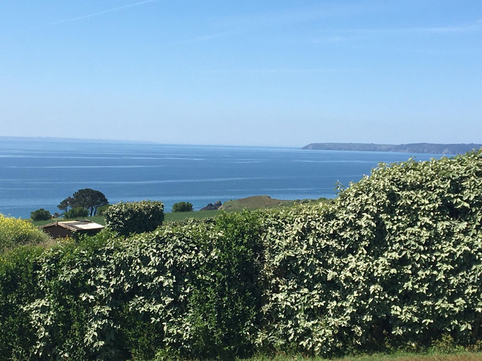 View from property 3, Panoramic Holiday Villa With Sea Views in Telgruc-sur-mer, Finistère