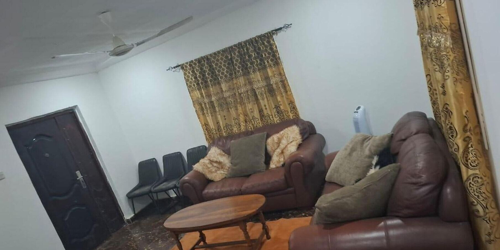 Living area 4, Inviting 1-Bed House in Brusubi, Kombo Saint Mary