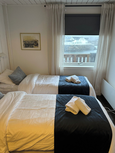 Room 3, Astra Whale - Waterfront Boutique Hostel in Lofoten, Vågan