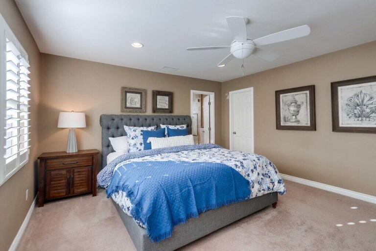 Bedroom 2, Beautiful Backyard Oasis 5 bedroom 3 Bathroom Home, Orange