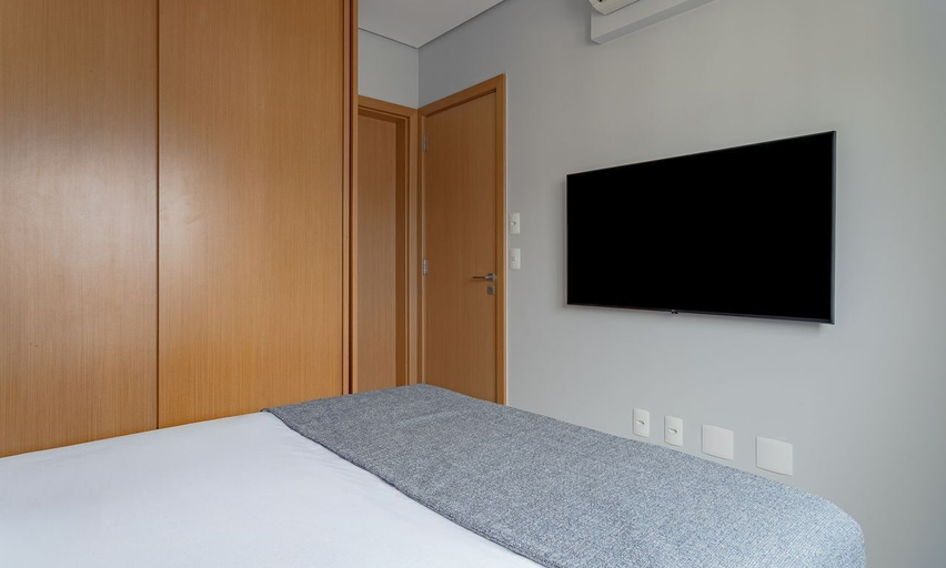 Bedroom 3, Tabas - GO 850 Building in Vila Olímpia, São Paulo