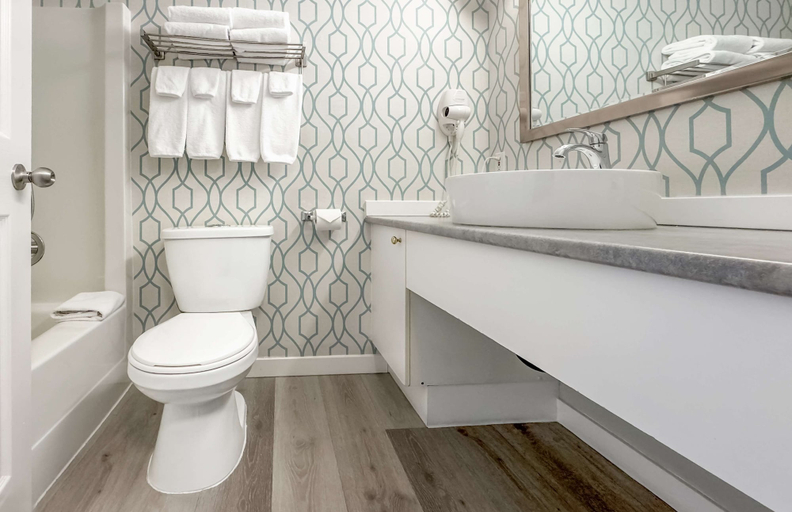 Bathroom 4, Coast Parksville Hotel, Nanaimo