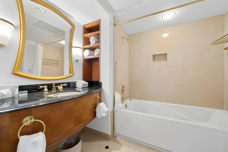 Bathroom 5, Astonishing Ocean Front Condo CozySuites Showboat, Atlantic