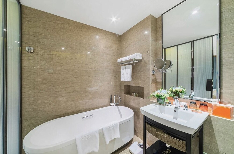 Bathroom 4, Yinchuan Xifujing Hotel, Yinchuan