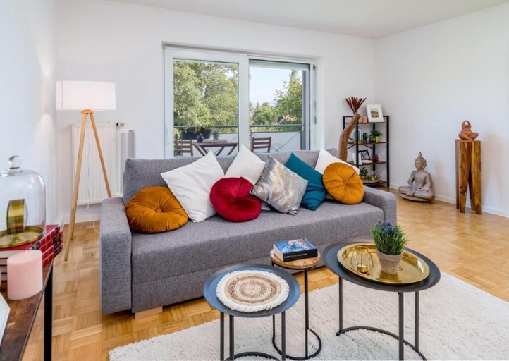 Living area 3, EG M zentrale Wohnung 15min Salzburg, Berchtesgadener Land