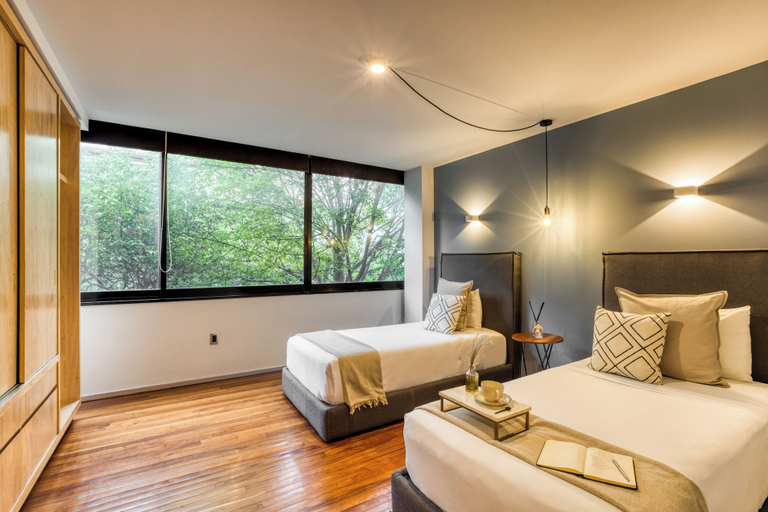 Bedroom 3, ULIV Parque México, Mexico City