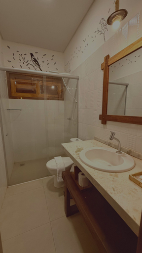 Bathroom 3, Nazareth Eco Hotel, José de Freitas
