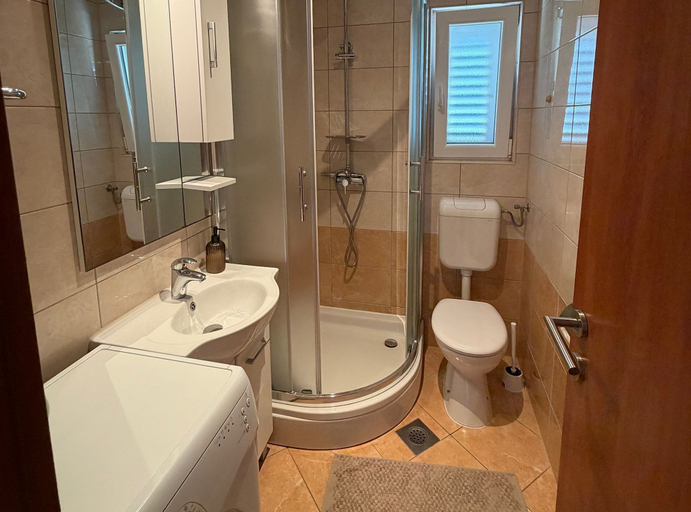 Bathroom, Apartments Marija-slano, Dubrovačko Primorje