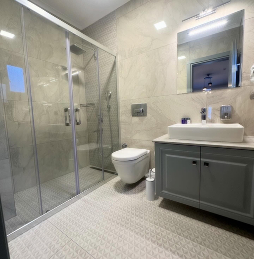 Bathroom, Kadra Cunda Otel, Ayvalık