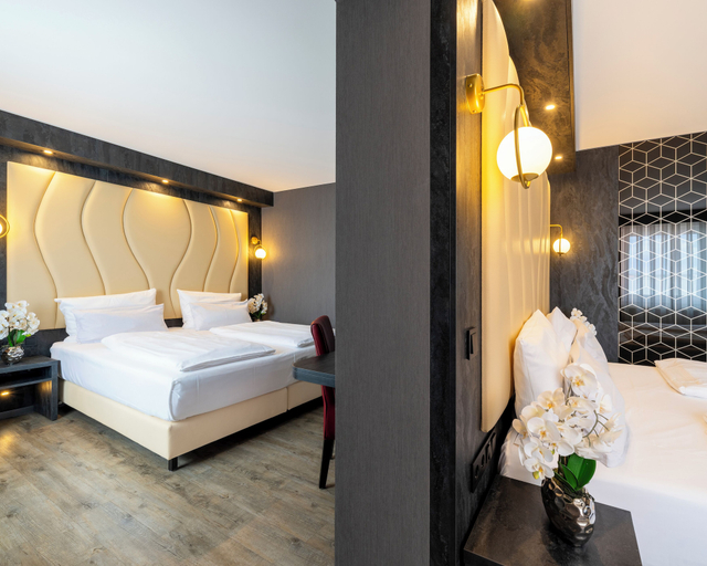 Bedroom 3, PLAZA INN Bruchsal, Karlsruhe