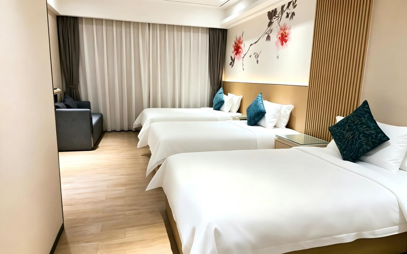 Bedroom 2, Paco Hotel Tiyuxilu Metro Guangzhou-Free Shuttle Bus for Canton Fair, Guangzhou
