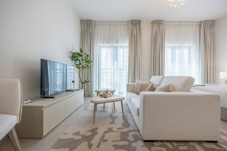 Living area 2, Bloomfields Studio in Albatross 2 - YGC, Yas Island