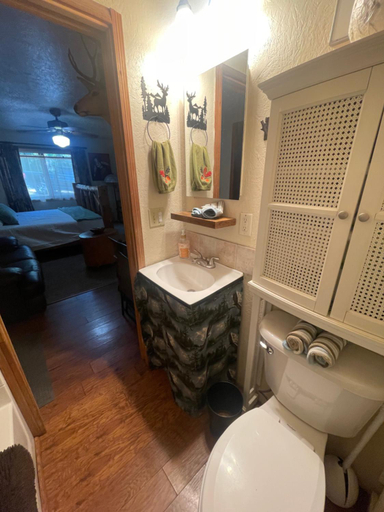 Bathroom 2, Stewart Chalet @ Yosemite/Bass Lake, Madera
