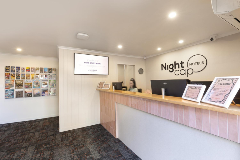 Public Area, Nightcap at the Cavenagh, Darwin