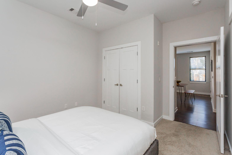 Bedroom 2, CozySuites Music Row Spacious 2BR in Nashville! 25, Davidson