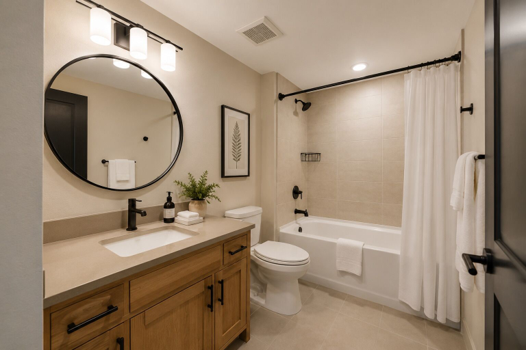 Bathroom, Lumora Hotel, Toronto