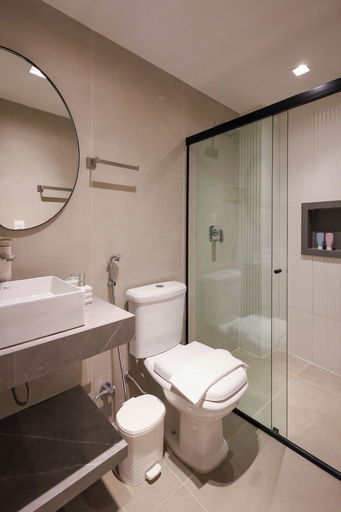 Bathroom 3, Belas Praias Apart Hotel, Ipojuca
