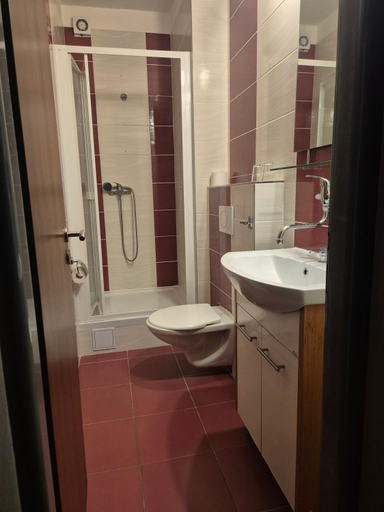 Bathroom, Hotel Bellevue, Česká Lípa