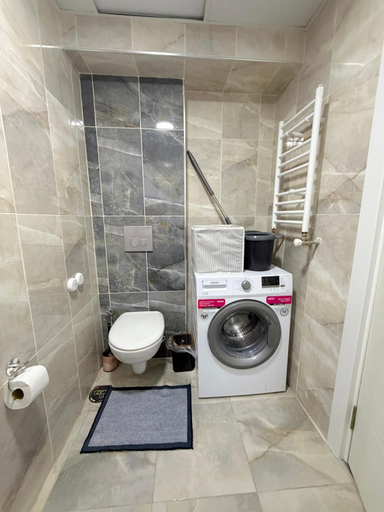 Bathroom 2, King Panorama Suite HI9, Esenyurt