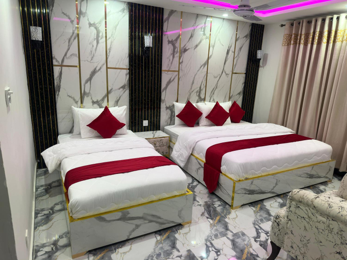 Bedroom 3, Luxury Guest House G10, Islamabad