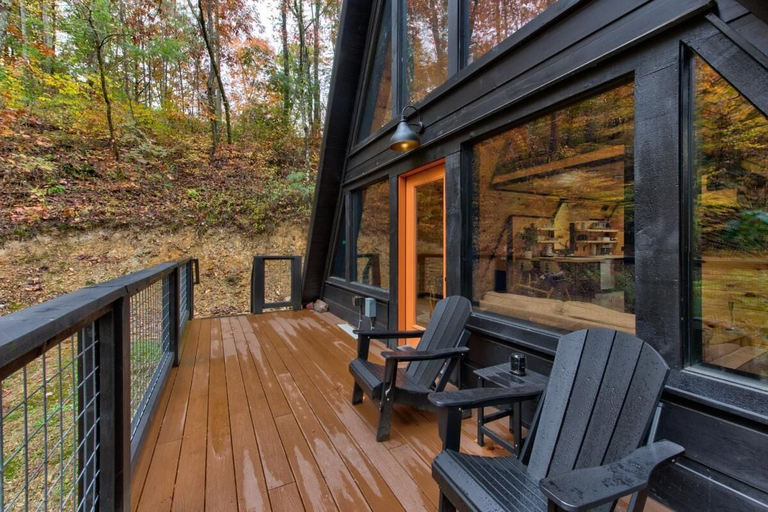 Terrace/patio, My Tennessee A-frame, Sevier