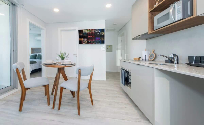 Private kitchen 3, Corporate Stays Unico - 1401 - 1Br, Asunción