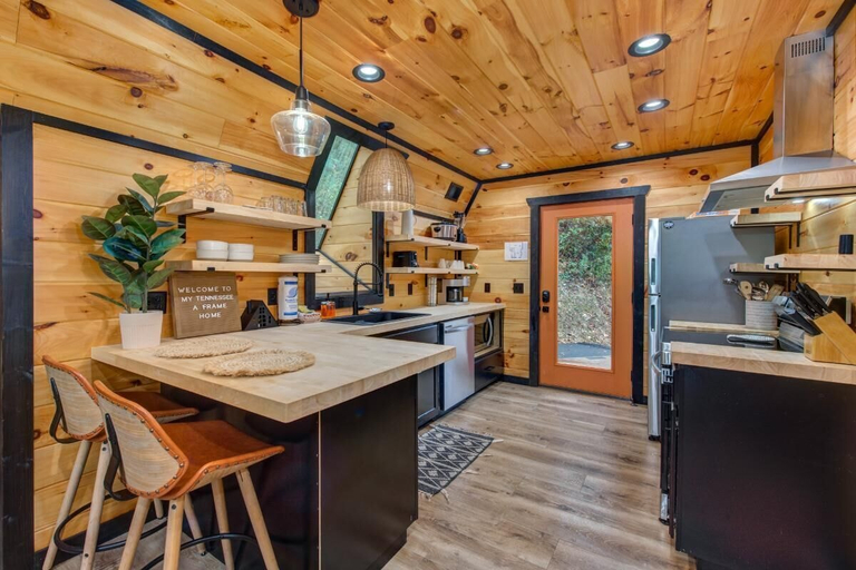 Private kitchen, My Tennessee A-frame, Sevier