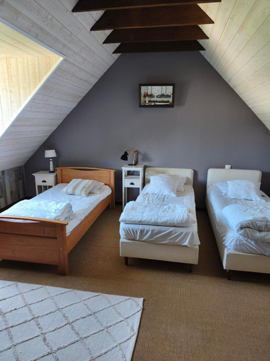 Bedroom 2, Les moussaillons, Les gites de Treguennec, Finistère