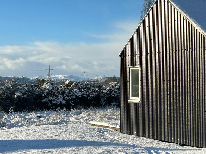 Exterior view 5, Wester Kirkhill Lodges, Highland