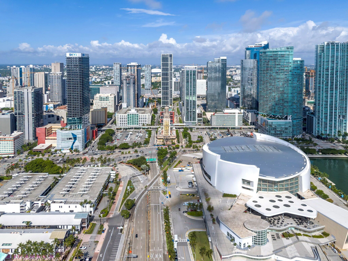 Aerial view 4, Gale Miami, Miami-Dade