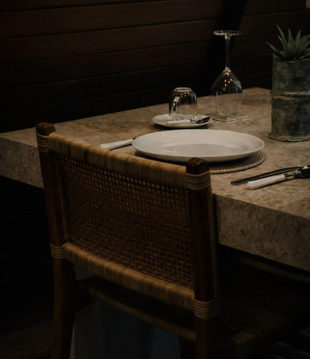 Dining 5, Delta Casa Ubud - A-Frame Jungle Retreat, Gianyar