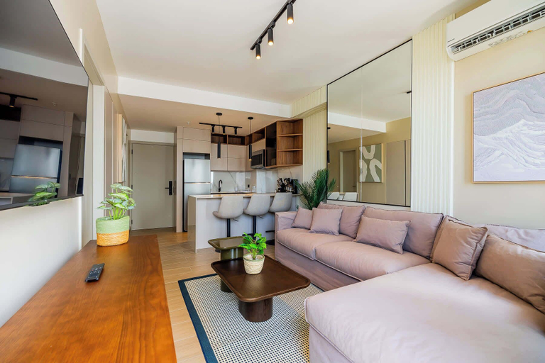 Room 2, w Modern 1BR w Balcony View in San Francisco, Panamá