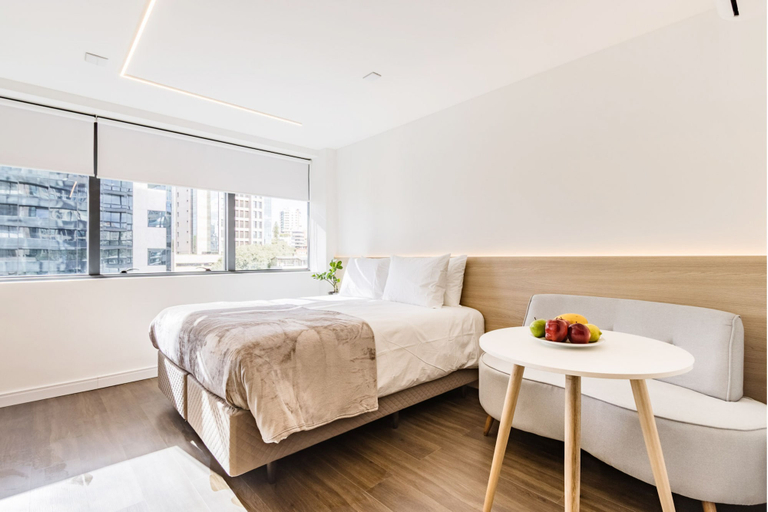Bedroom 3, Carlos Gomes Square by My Way, Porto Alegre