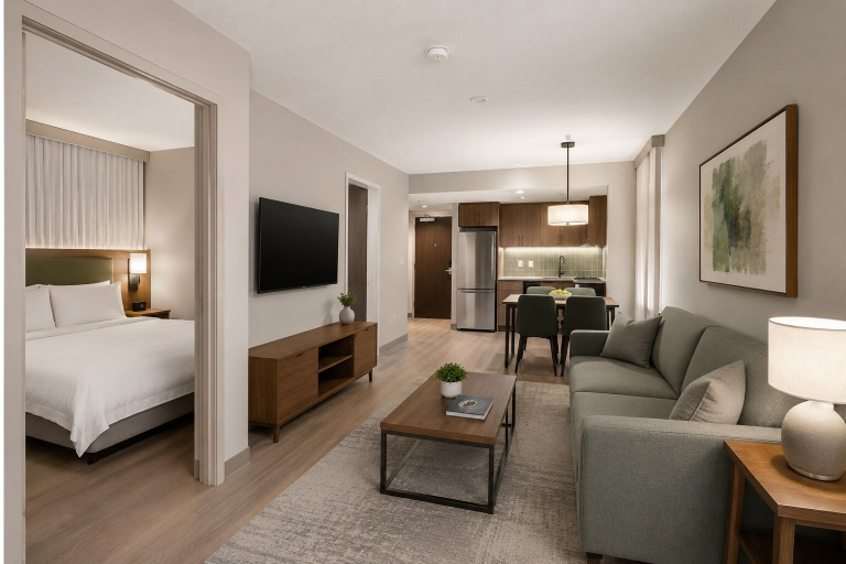 Living area 3, Sora Hotel & Suites, Toronto