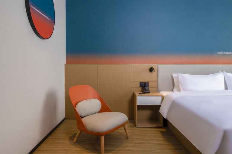 Bedroom 3, Nihao Hotel Yulin Jingbian Longshan Road, Yulin