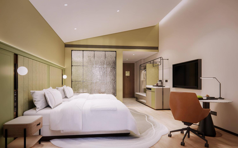 Bedroom 2, Melia Shanghai Parkside, Shanghai