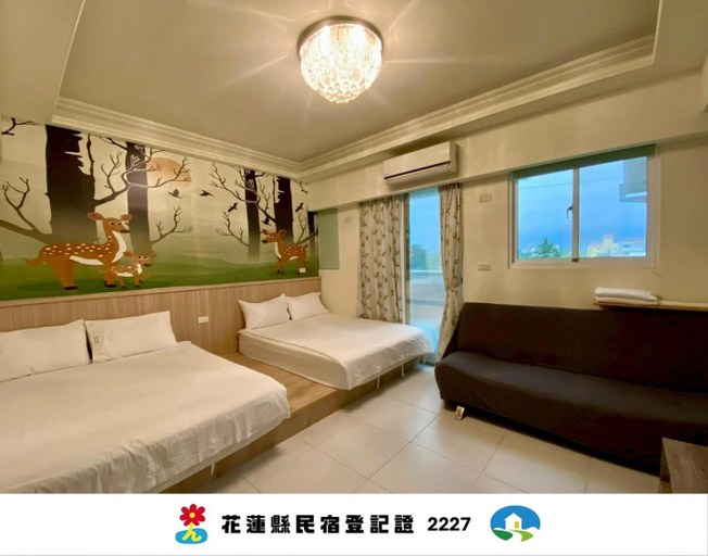 Bedroom, 遊山水民宿一二館來電包棟可享優惠方案, Hualien