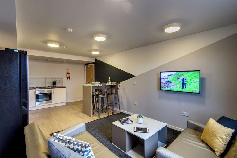 Living area 4, Student Only West Village, Glasgow