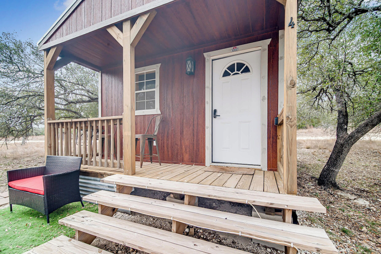 Terrace/patio, Hill Country Cabin 4, Comal