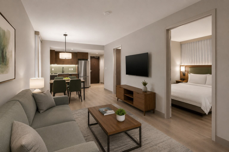 Living area 5, Sora Hotel & Suites, Toronto
