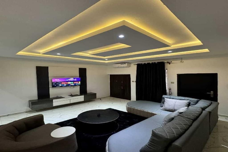 Living area 2, The Palms Apartment, Akpabuyo