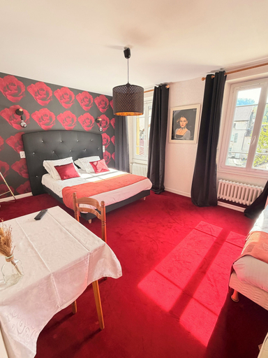 Bedroom 4, HOTEL DE PARIS, Jura