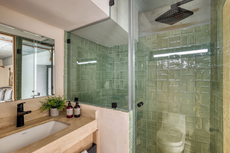 Bathroom 4, Caliza Roma Residences by Tasman, Mexico City